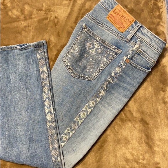 Lucky Brand high rise tomboy jeans - Picture 5 of 6